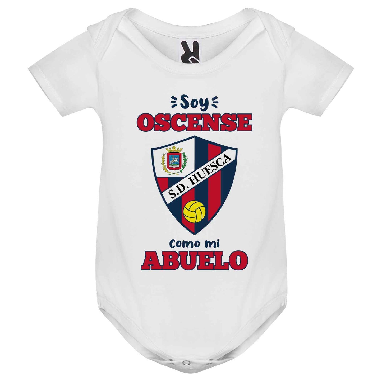 Body de bebe personalizado S.D. Huesca