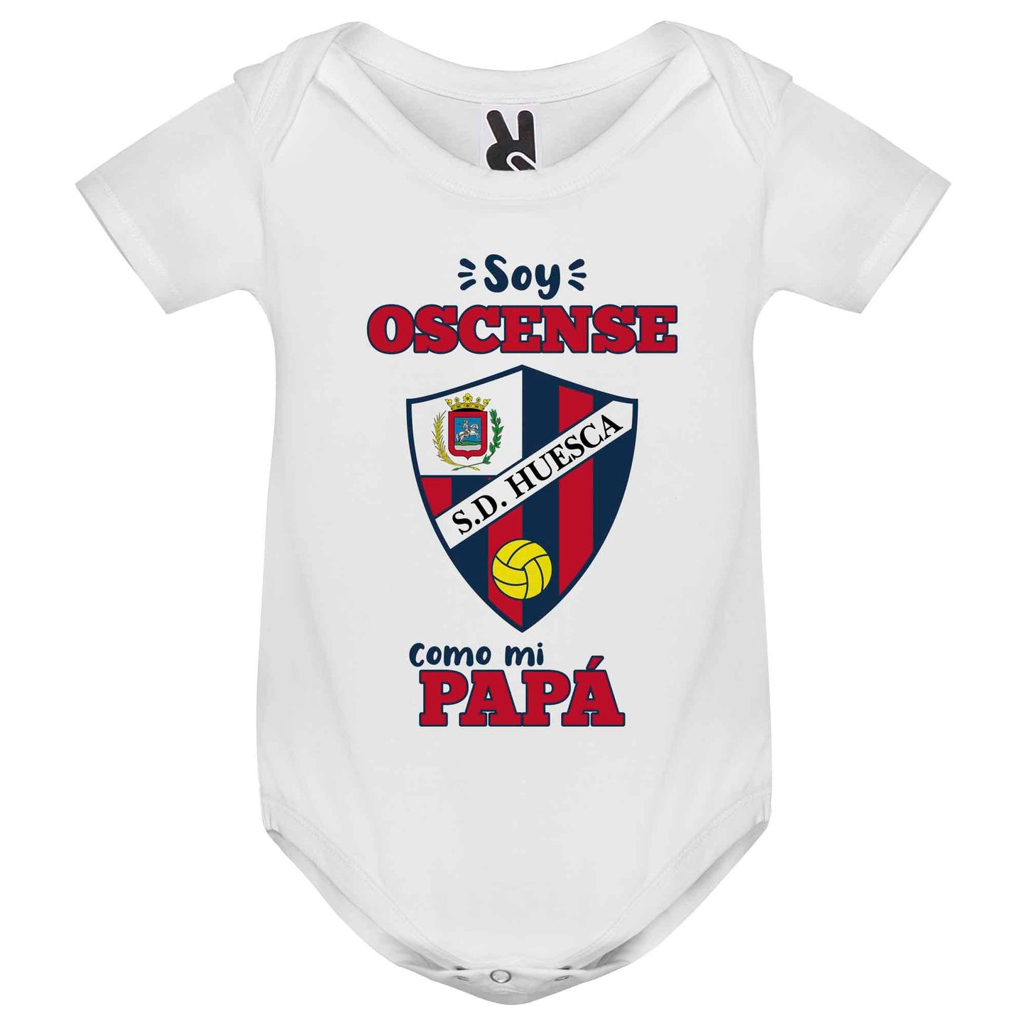 Body de bebe personalizado S.D. Huesca