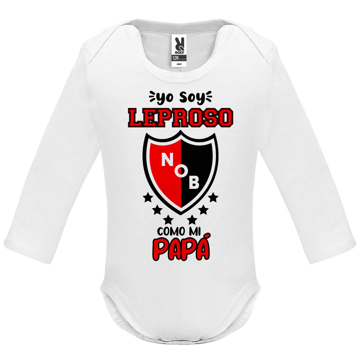 Body de bebe personalizado Newells Old Boys