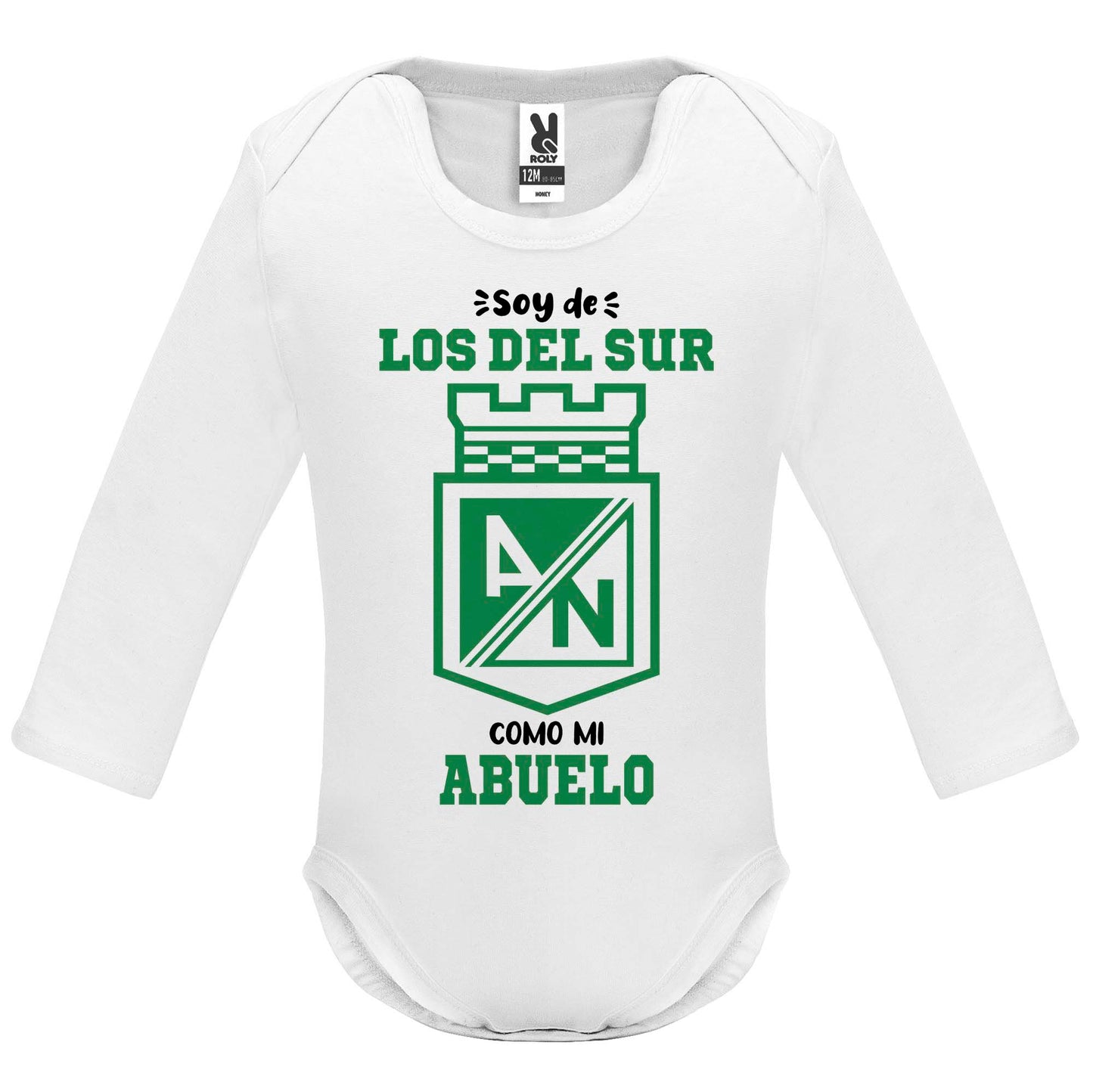 Body personalizado Club Atlético Nacional