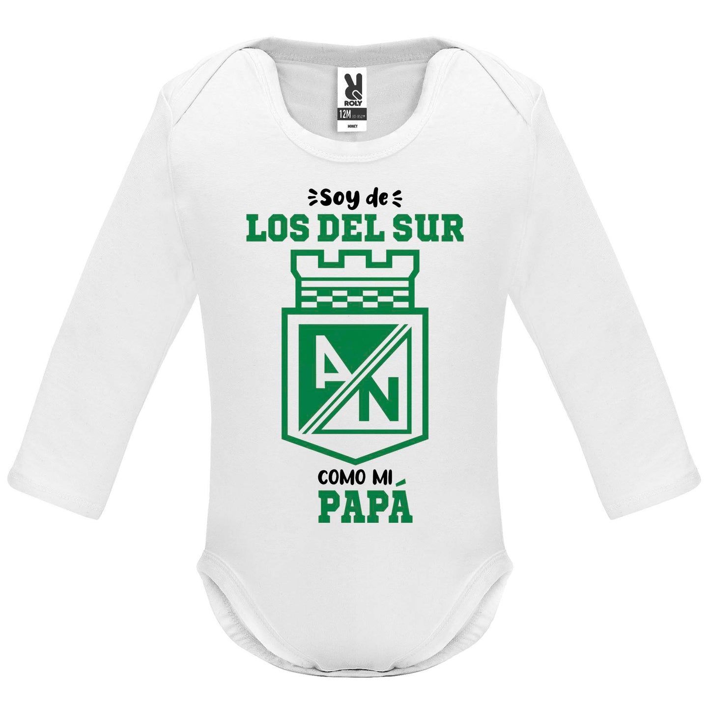 Body personalizado Club Atlético Nacional