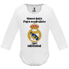 Body personalizado Real Madrid merengue