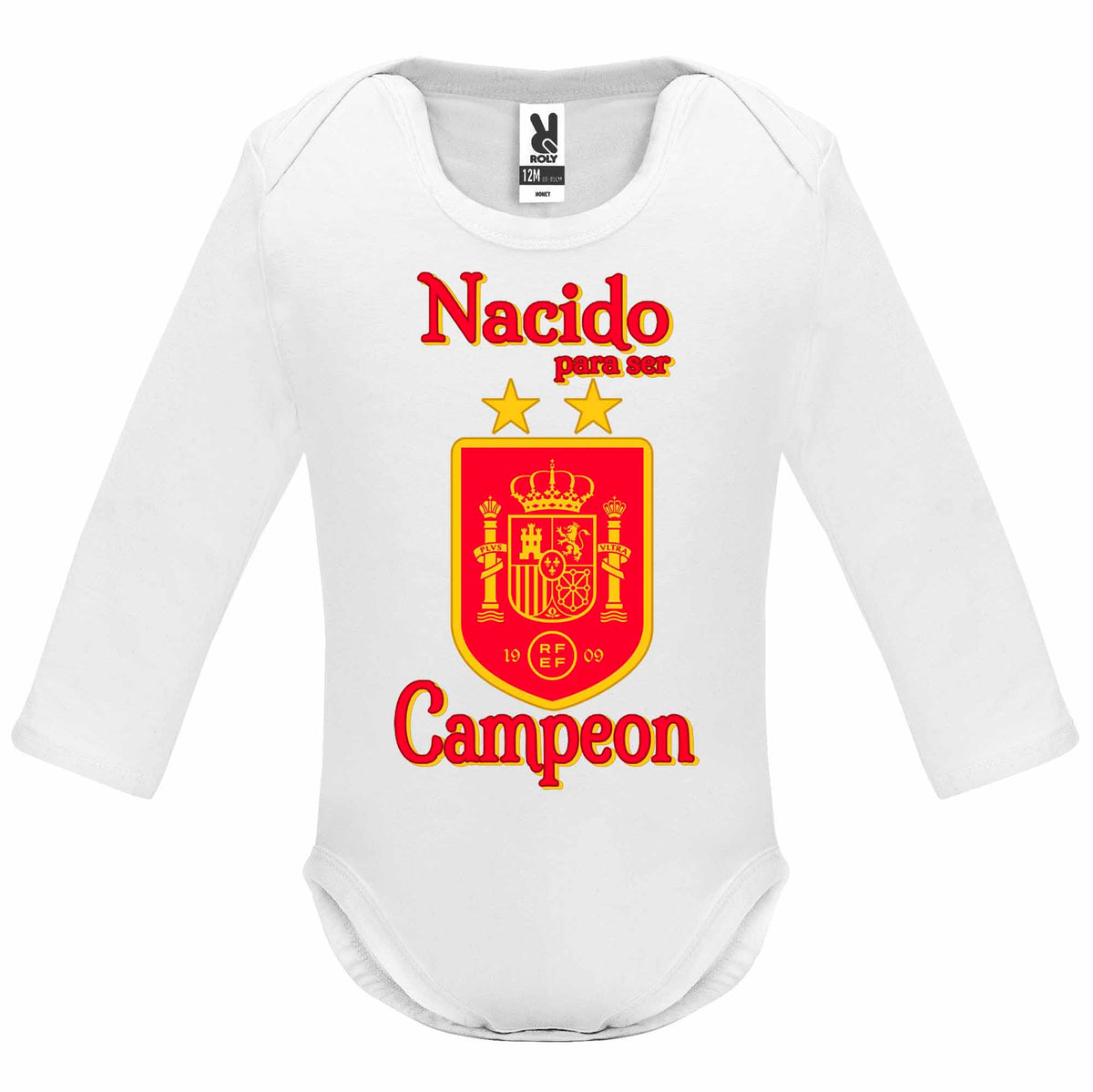 Body personalizado Nacido para ser un Campeon