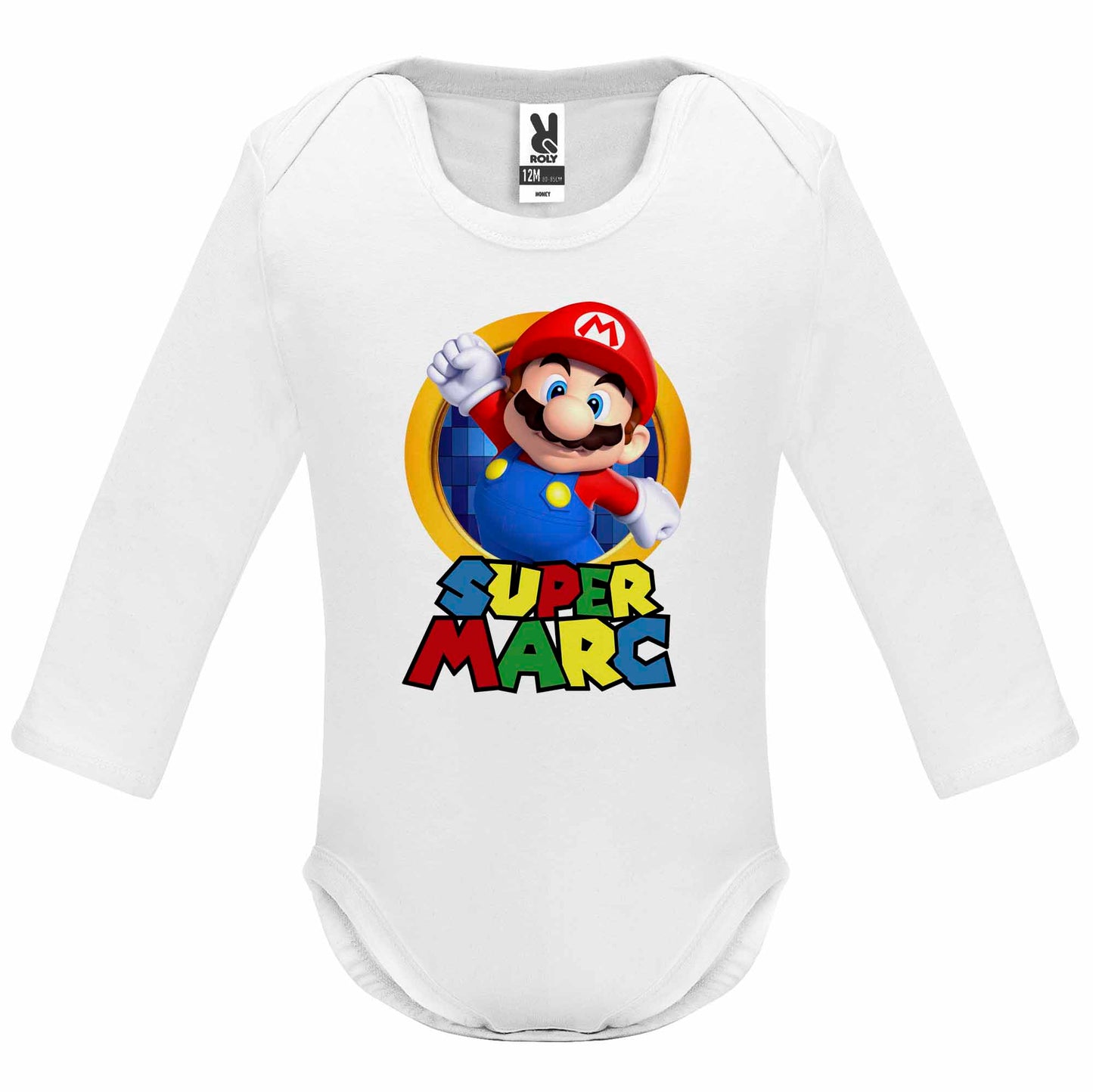 Body personalizado super mario