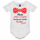 Body de Bebé abue feliz cumple