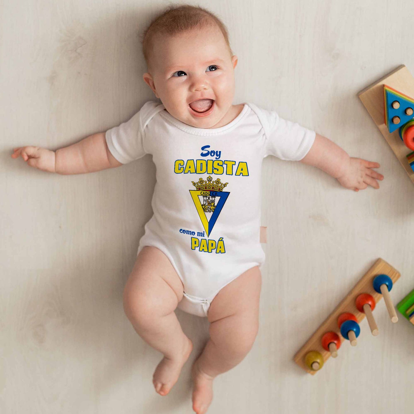 Body de bebe personalizado Cádiz C.F