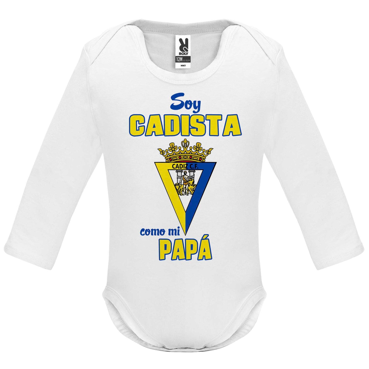 Body de bebe personalizado Cádiz C.F