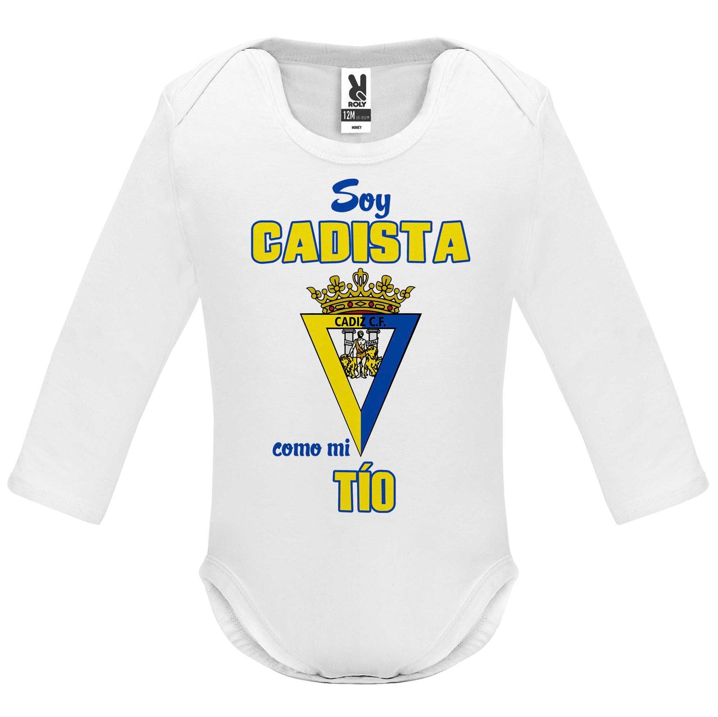 Body de bebe personalizado Cádiz C.F