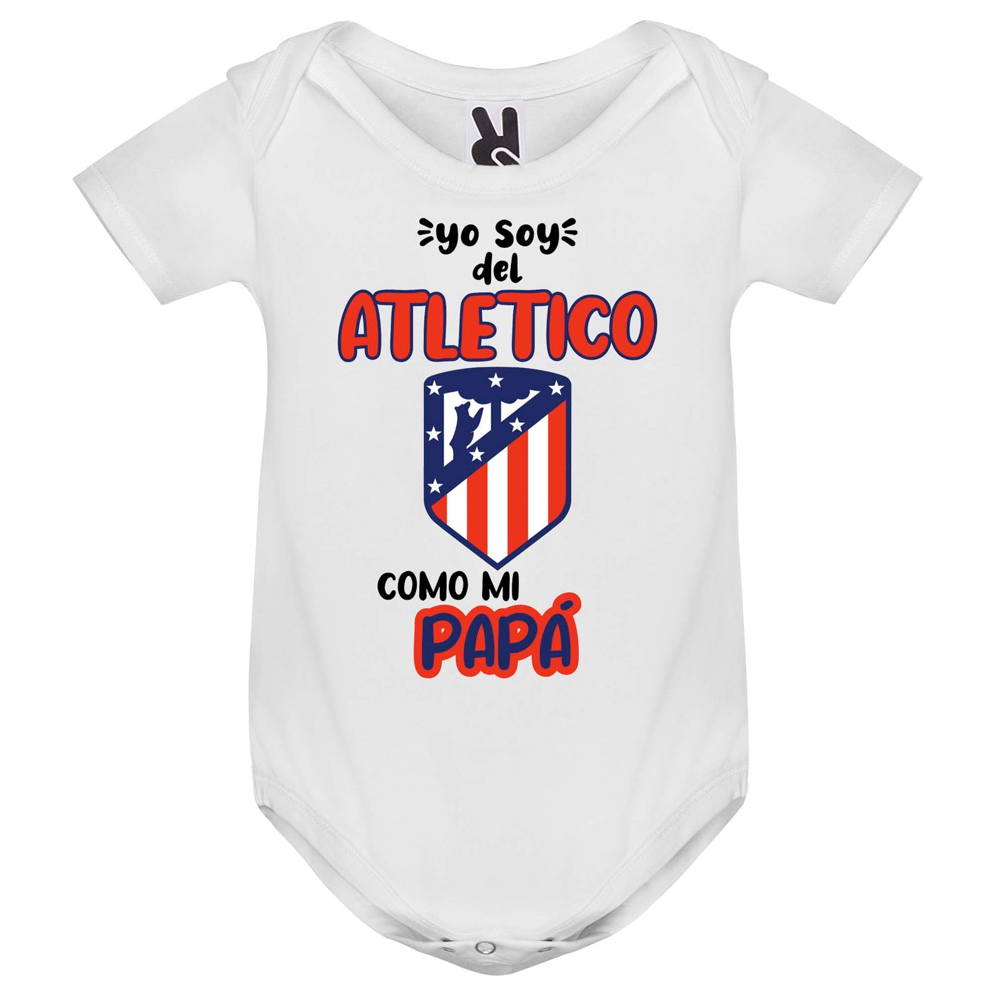 Body personalizado soy Atletico como mi papá