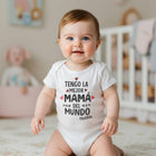 Body personalizado La mejor mamá del mundo