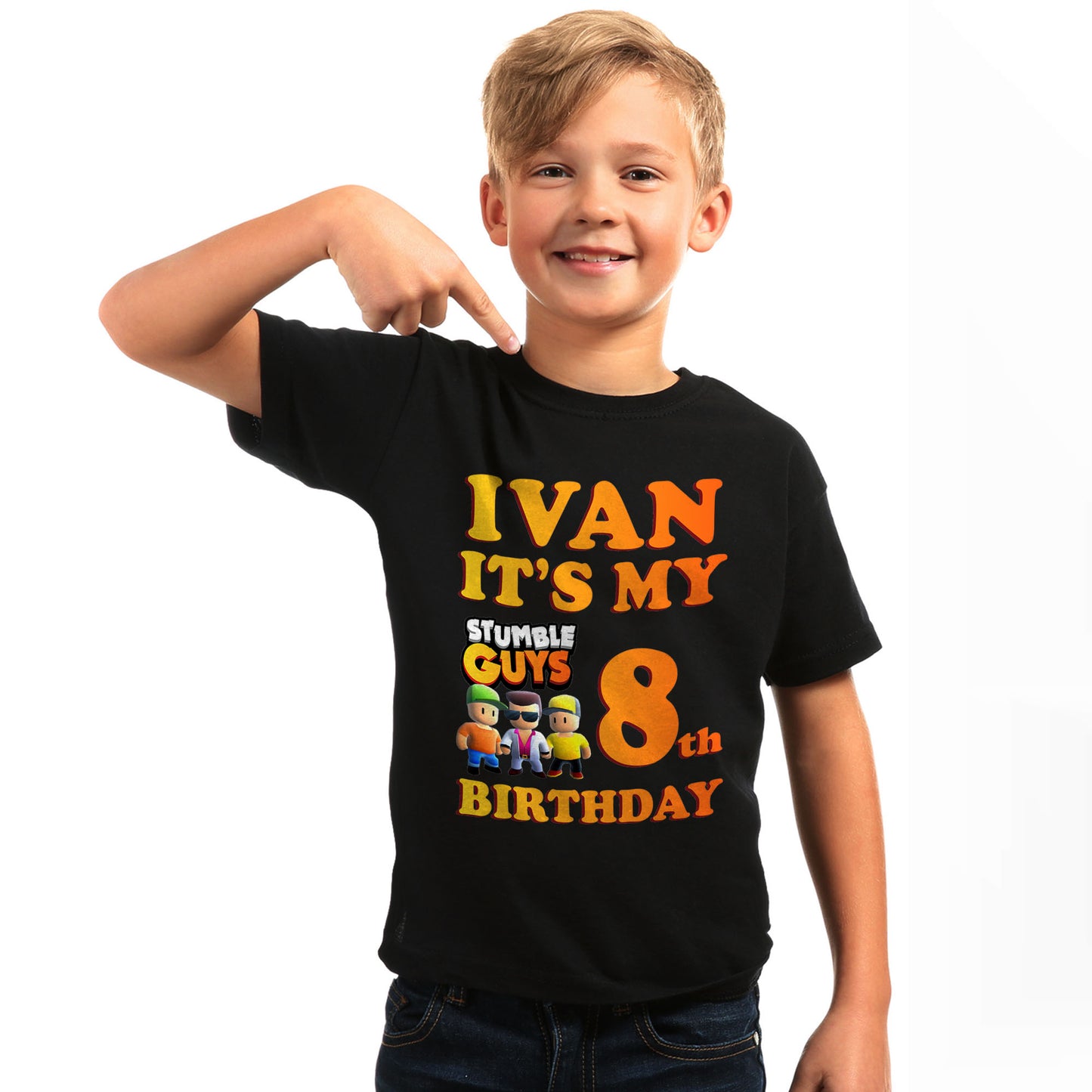 Camiseta personalizada Stumble guys