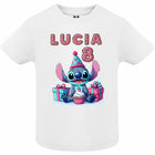 Camiseta cumpleaños Stitch personalizada