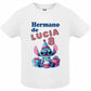 Camiseta cumpleaños Stitch personalizada