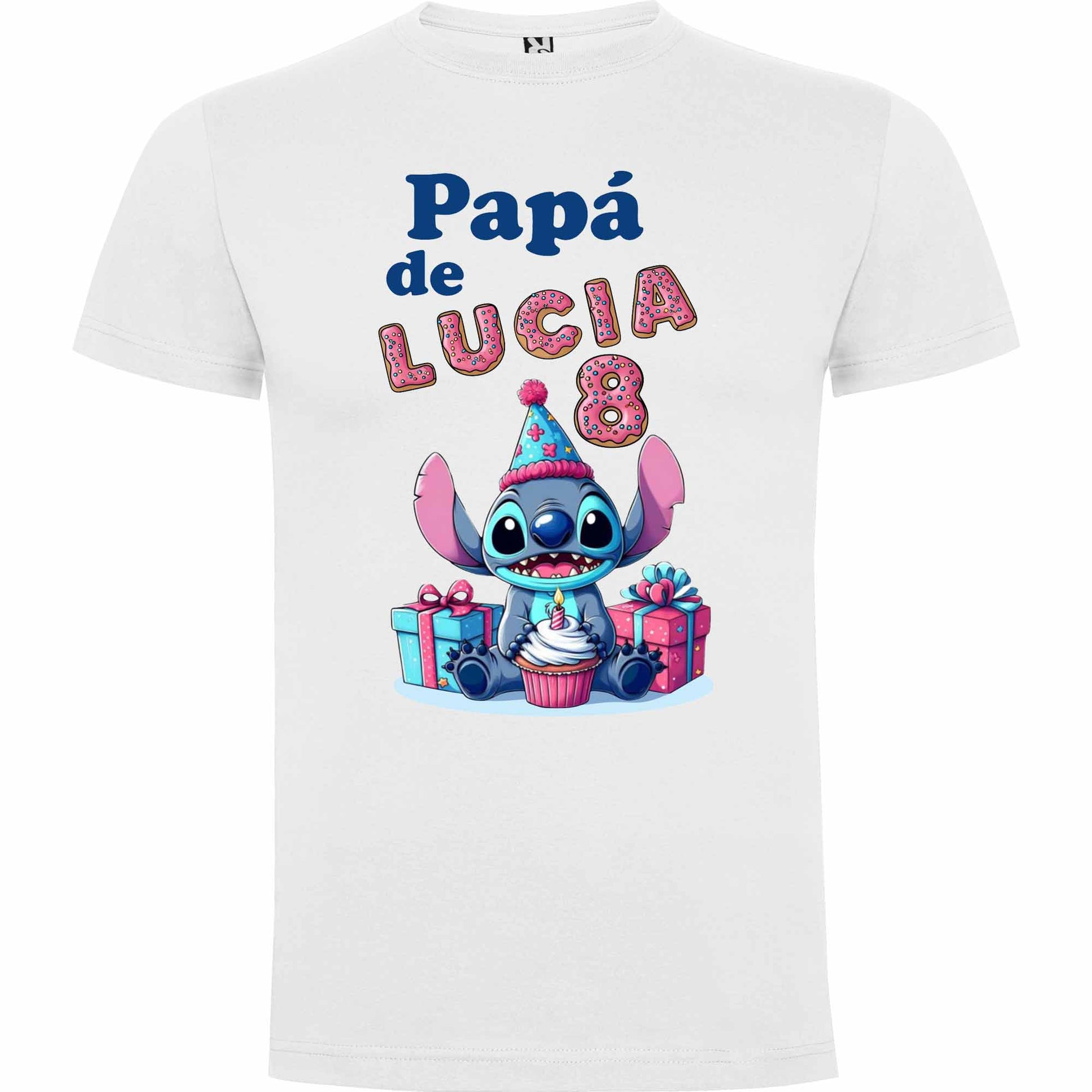 Camiseta cumpleaños Stitch personalizada unisex – MARE Disseny