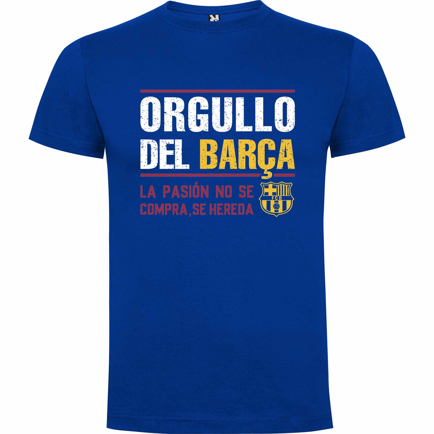Camiseta ORGULLO DEL BARÇA personalizada