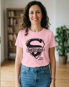 Camiseta personalizada Super Mamá un color
