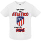Body personalizado soy Atletico como mi papá