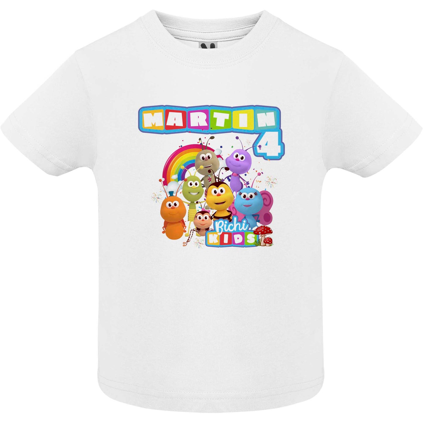 Camiseta cumpleaños Bichi kids familia