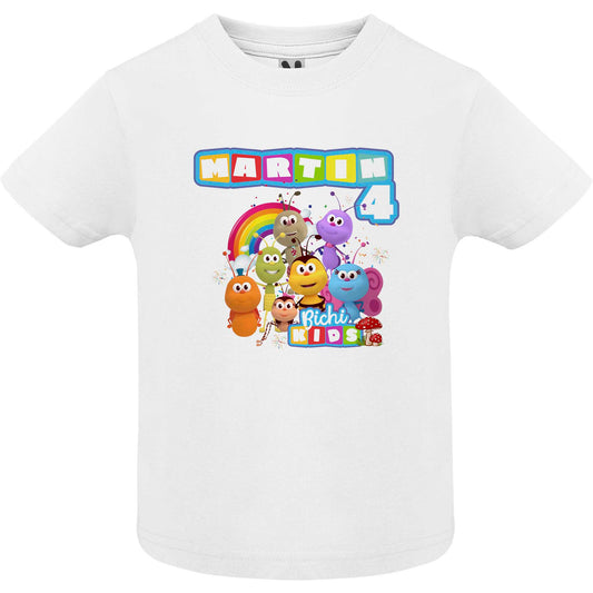 Camiseta cumpleaños Bichi kids familia