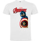 Camiseta lego Capitan America personalizada