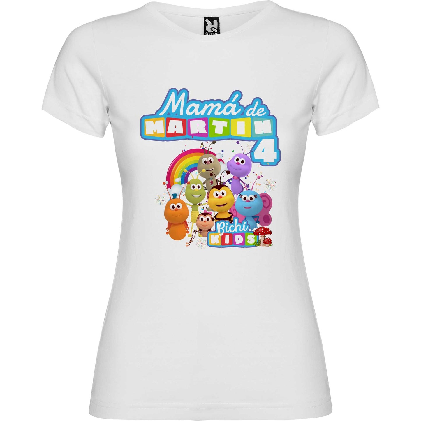 Camiseta cumpleaños Bichi kids familia