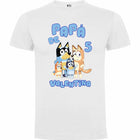 Camiseta personalizada familia Bluey