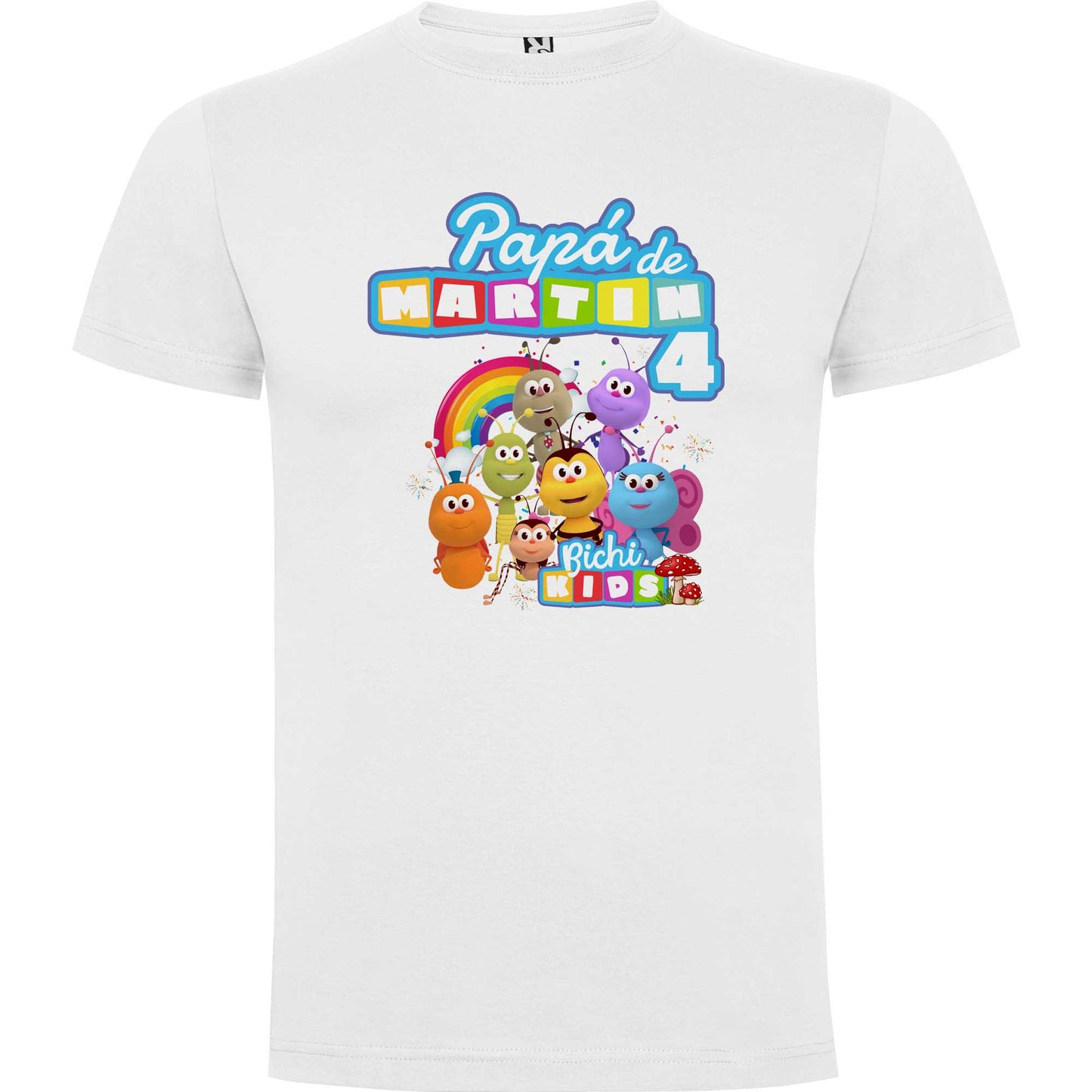 Camiseta cumpleaños Bichi kids familia