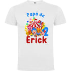 Camiseta personalizada familia payaso plim plim