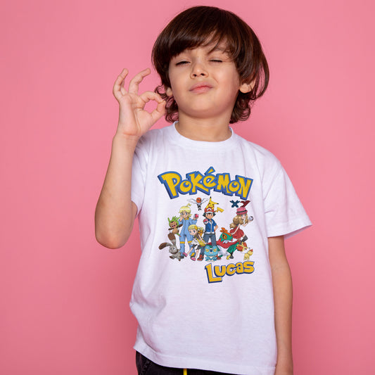 Camiseta personalizada Pokemon XY