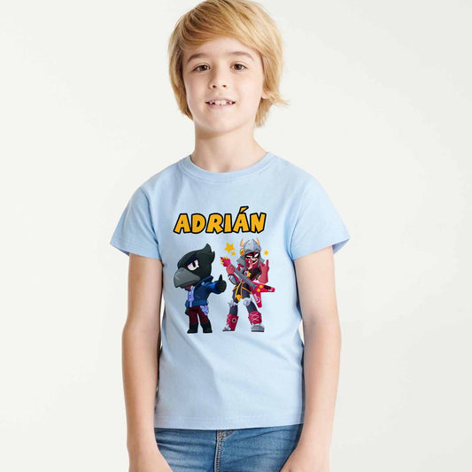 camiseta personalizada brawl stars