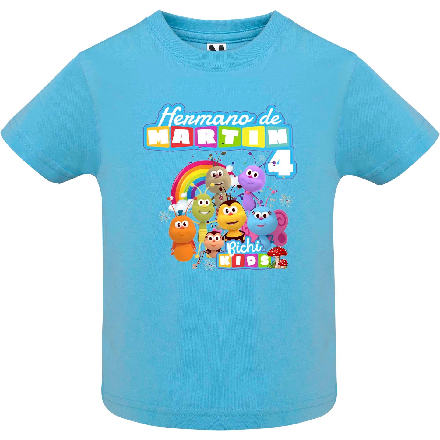 Camiseta cumpleaños Bichi kids familia