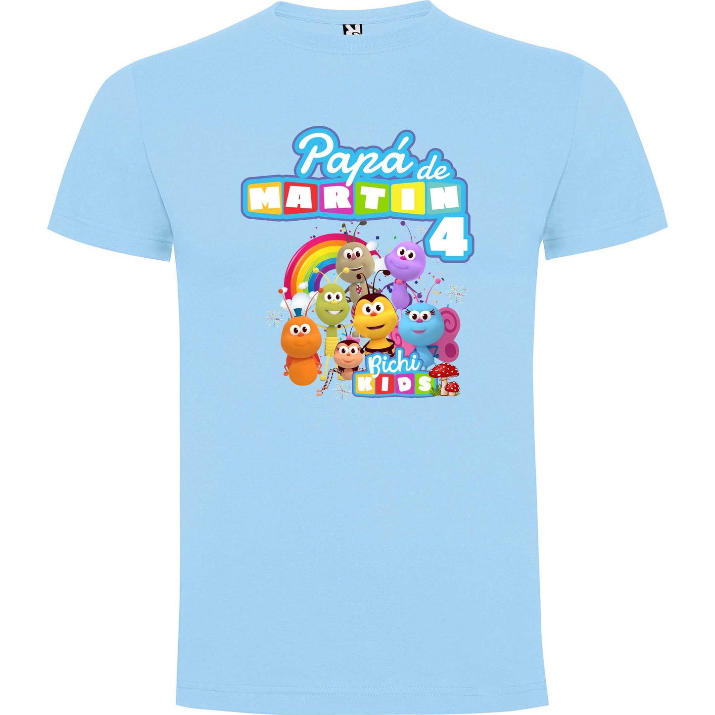 Camiseta cumpleaños Bichi kids familia