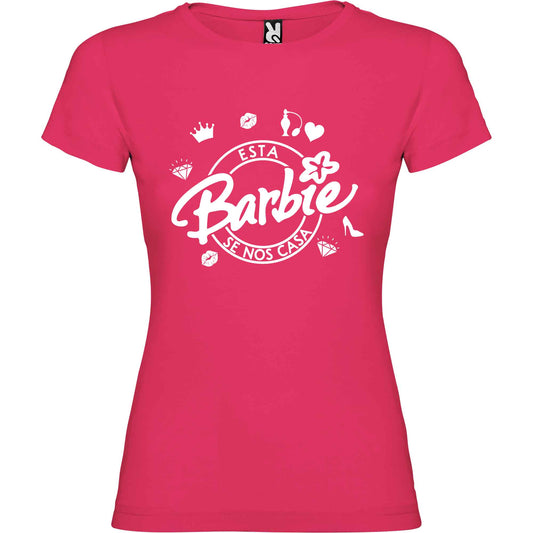 Camiseta despedida de soltera Barbie personalizada