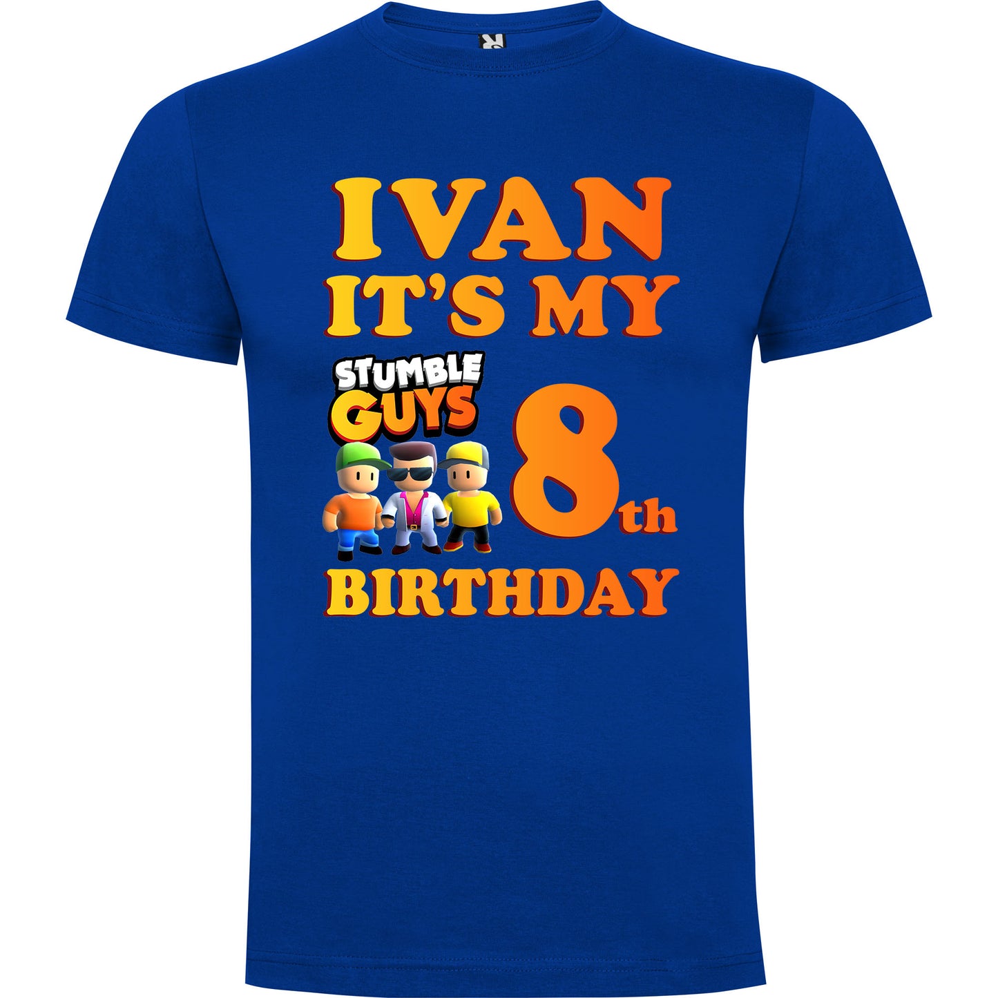 Camiseta personalizada Stumble guys