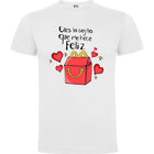 Camiseta personalizada eres mi cajita feliz