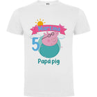 Camiseta Peppa pig familia personalizada