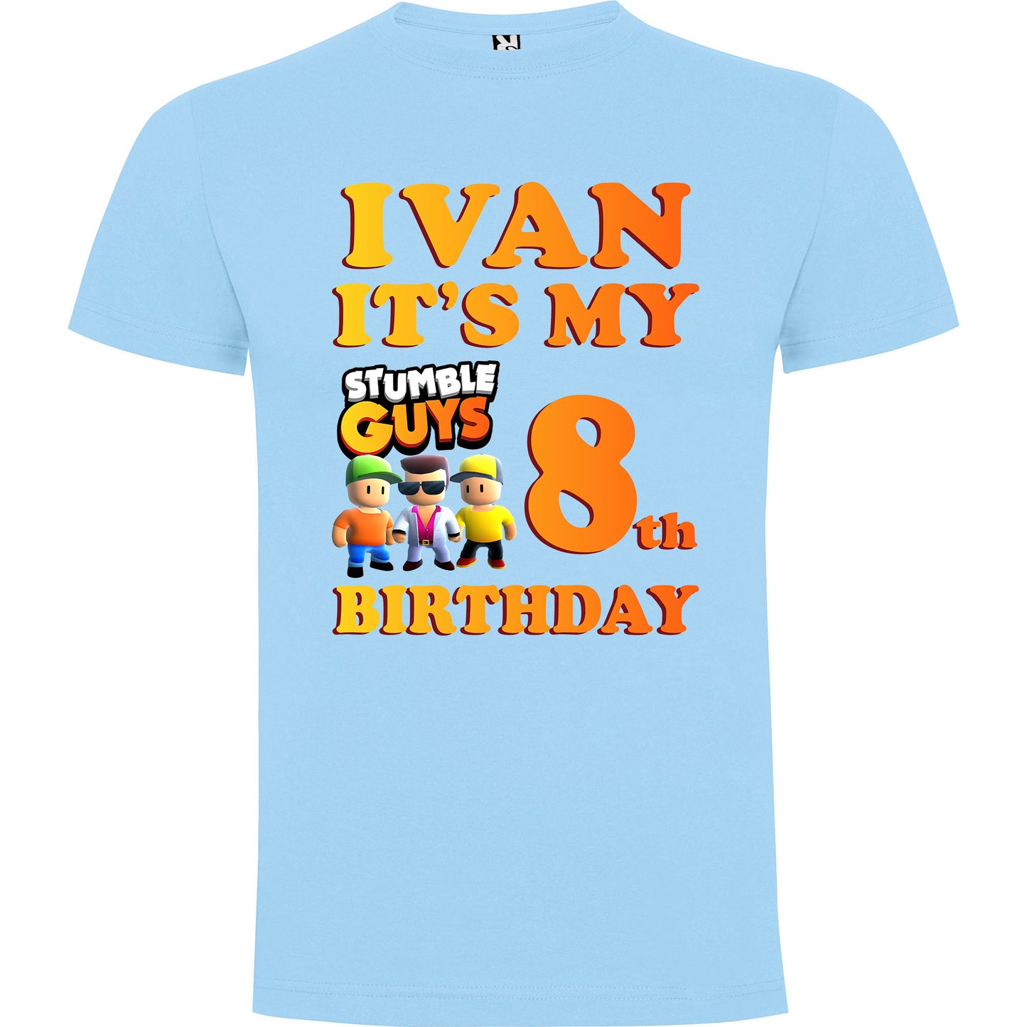 Camiseta personalizada Stumble guys