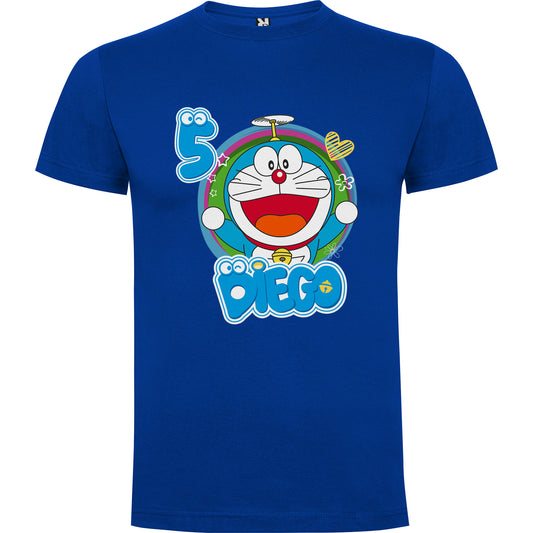 Camiseta personalizada Doraemon