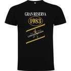 Camiseta personalizada cumpleaños gran reserva
