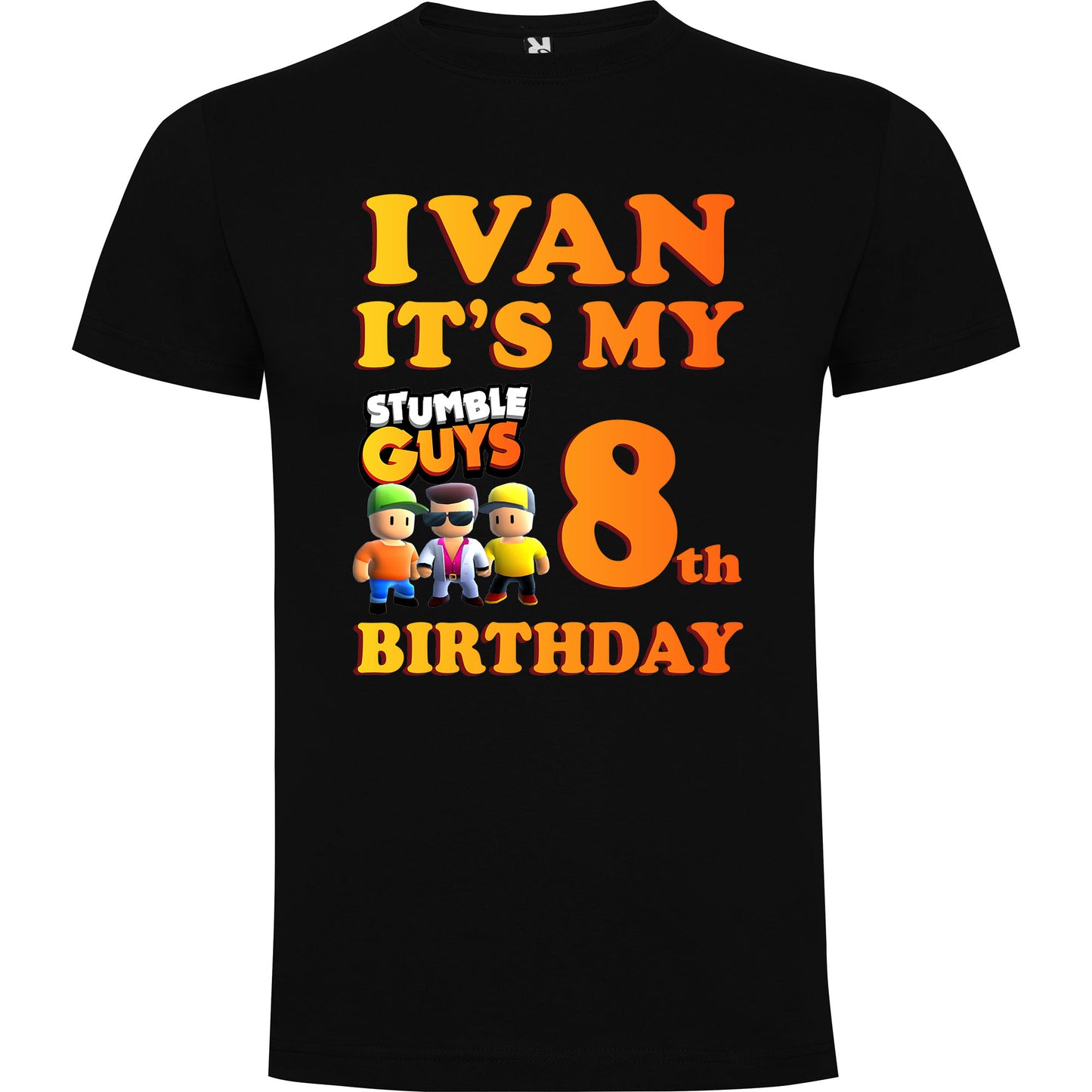 Camiseta personalizada Stumble guys