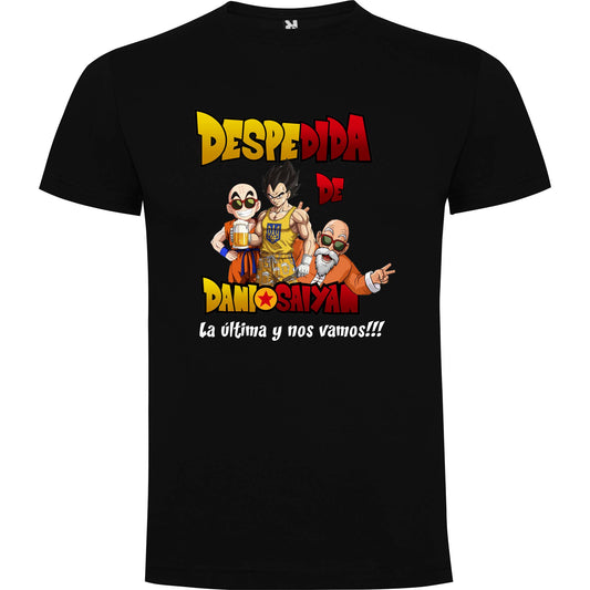 Camiseta despedida de soltero dragon ball Z personalizada
