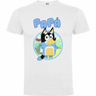 Camiseta personalizada Bluey y familia