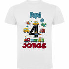 Camiseta personalizada años sobre ruedas
