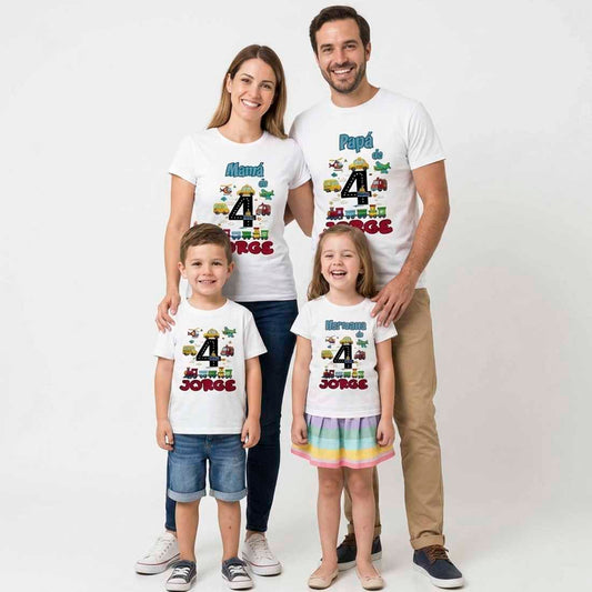 Camiseta personalizada años sobre ruedas