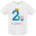 Camiseta mangas cortas de bebé George Peppa Pig
