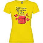 Camiseta personalizada eres mi cajita feliz