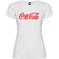 Camiseta personalizada Coca Cola blanca o roja