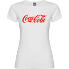 Camiseta personalizada Coca Cola blanca o roja