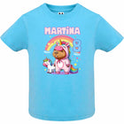 Camiseta cumpleaños capibara unicornio