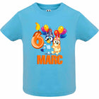 Camiseta personalizada Bluey y Bingo